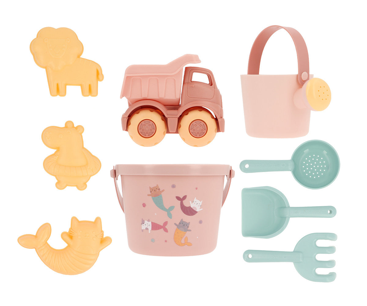 Set Spiaggia Monneka Mermaid Cats + Camioncino