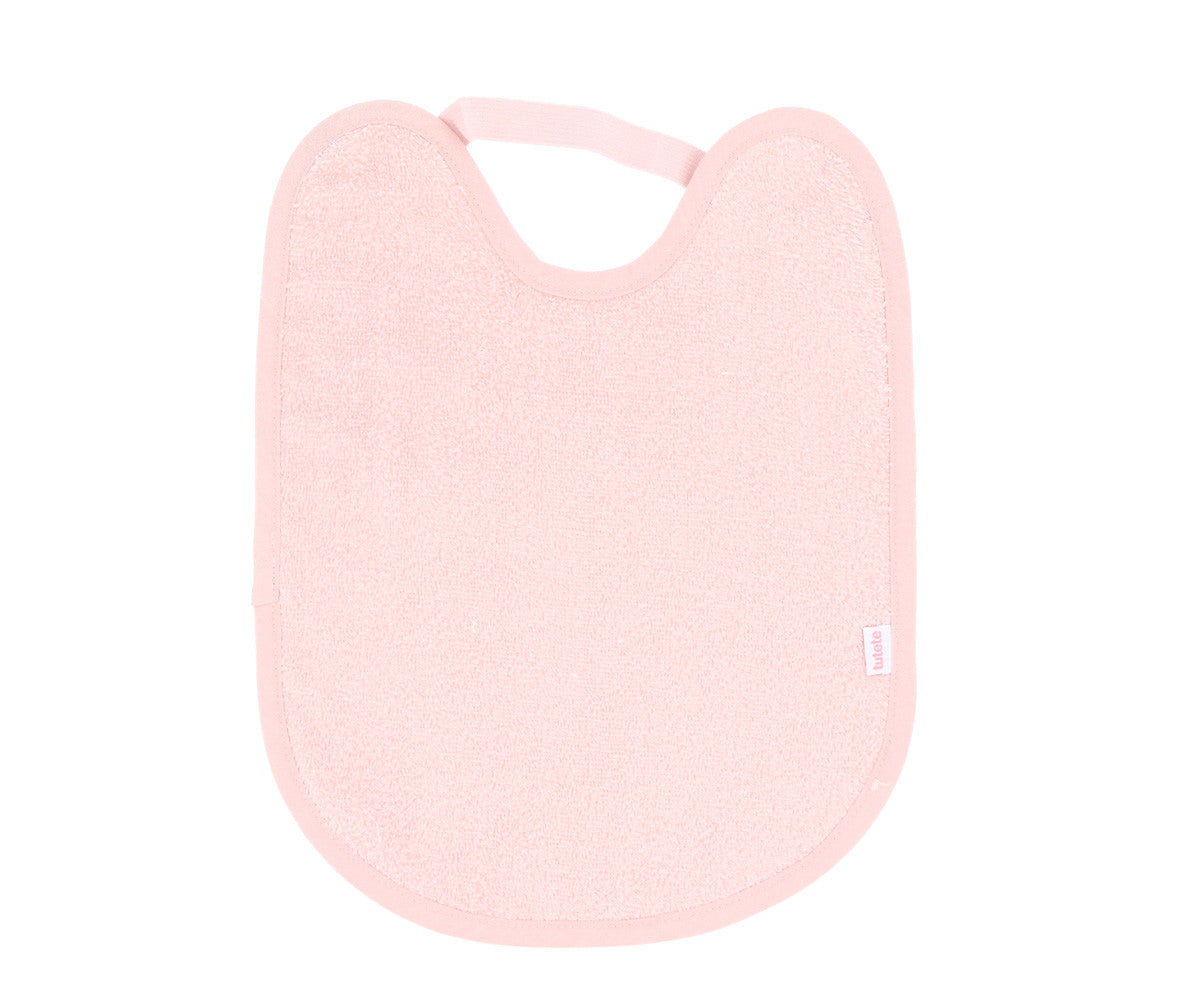 Bavaglio Spugna Plastificato Asilo Pink