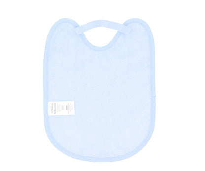Bavaglio Spugna Plastificato Asilo Blue