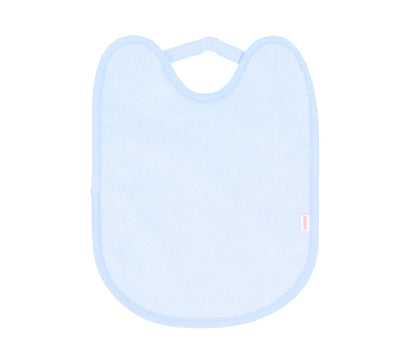 Bavaglio Spugna Plastificato Asilo Blue