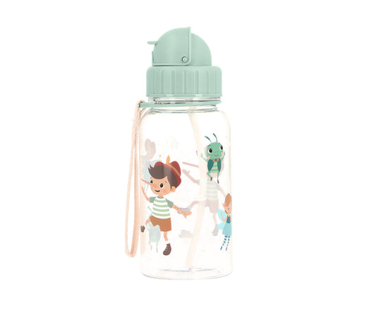 Borraccia Plastica Tutete The Wooden Boy 500ml Personalizzabile