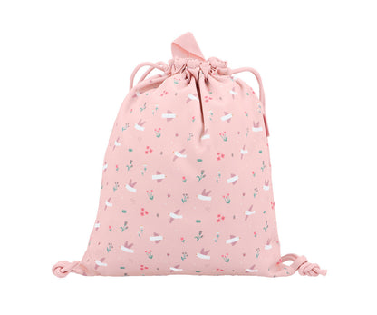 Sacca-Zaino Tela Tutete Blossom Birds Personalizzabile