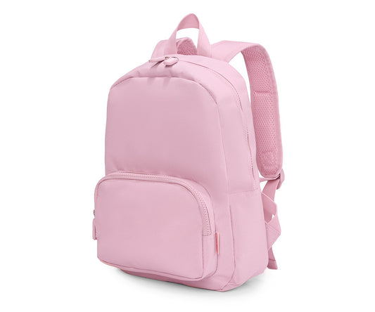 Zaino Solid Color Pink Personalizzabile Ricamo
