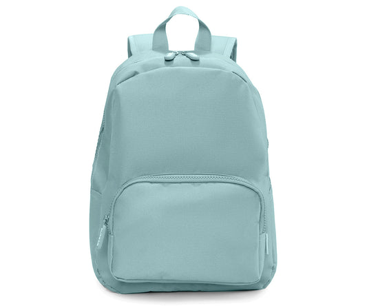 Zaino Solid Color Green Personalizzabile Ricamo