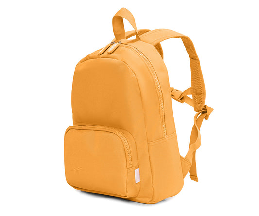 Zaino Solid Color Mustard Personalizzabile Ricamo