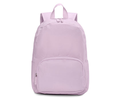 Zaino Solid Color Lavender Personalizzabile Ricamo
