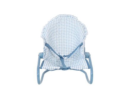 Sdraietta Bambole Vichy Blue Personalizzabile