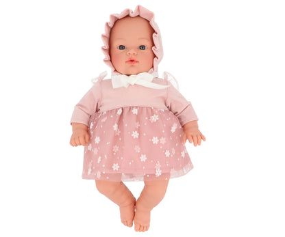 Bambola Helena con Vestito Pink & Flowers