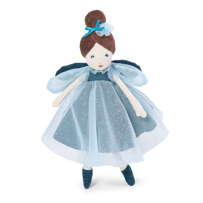 Fatina in stoffa con vestito blu