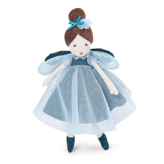 Fatina in stoffa con vestito blu