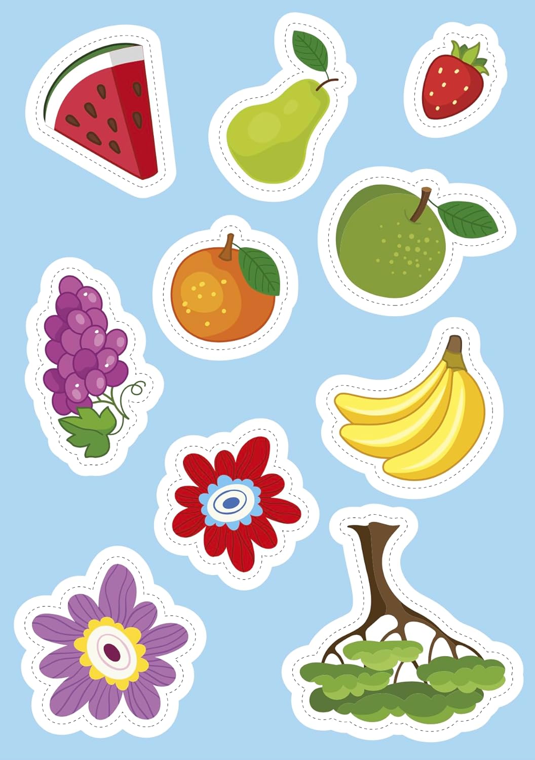 Stickers e attività. La Natura