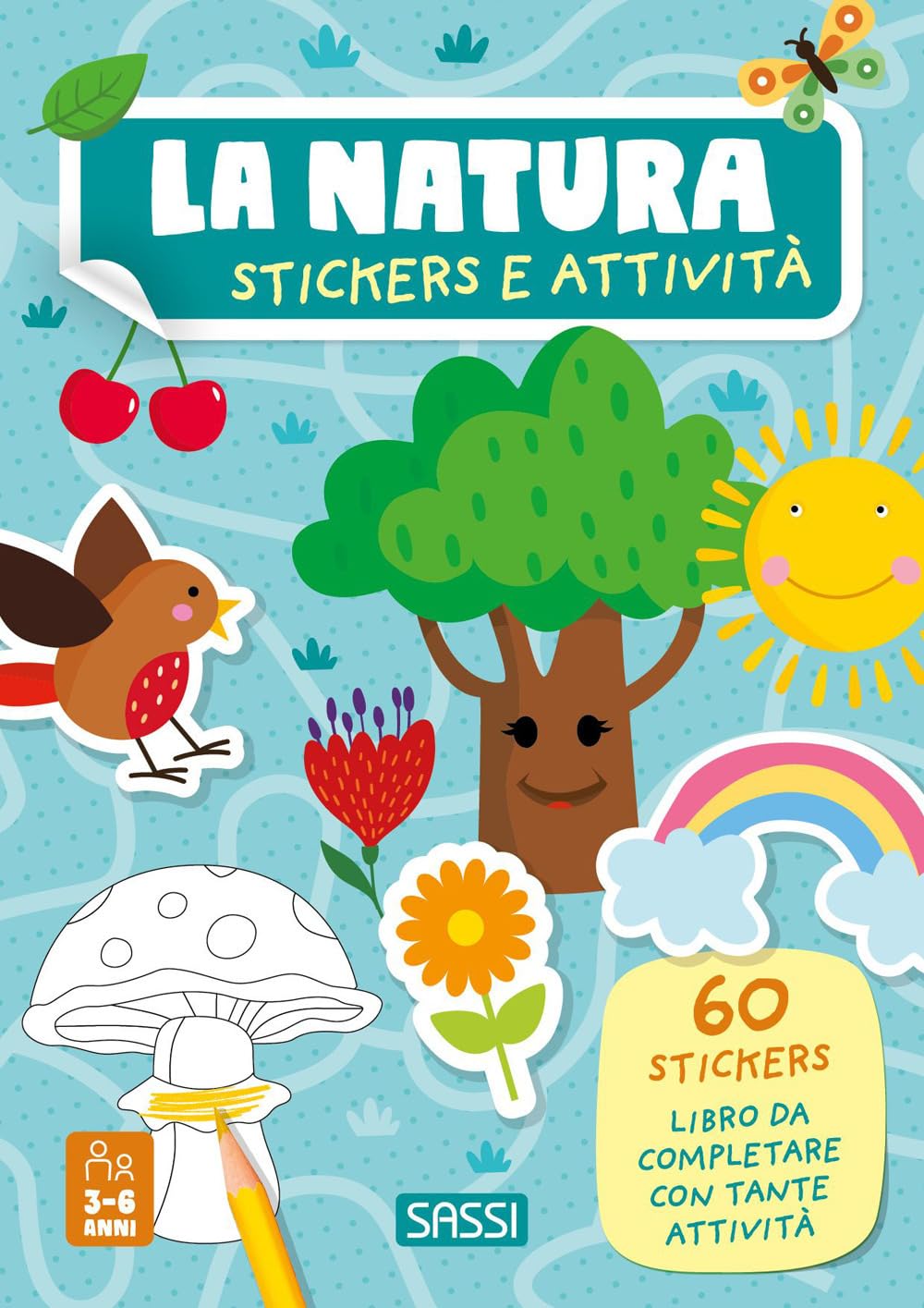 Stickers e attività. La Natura