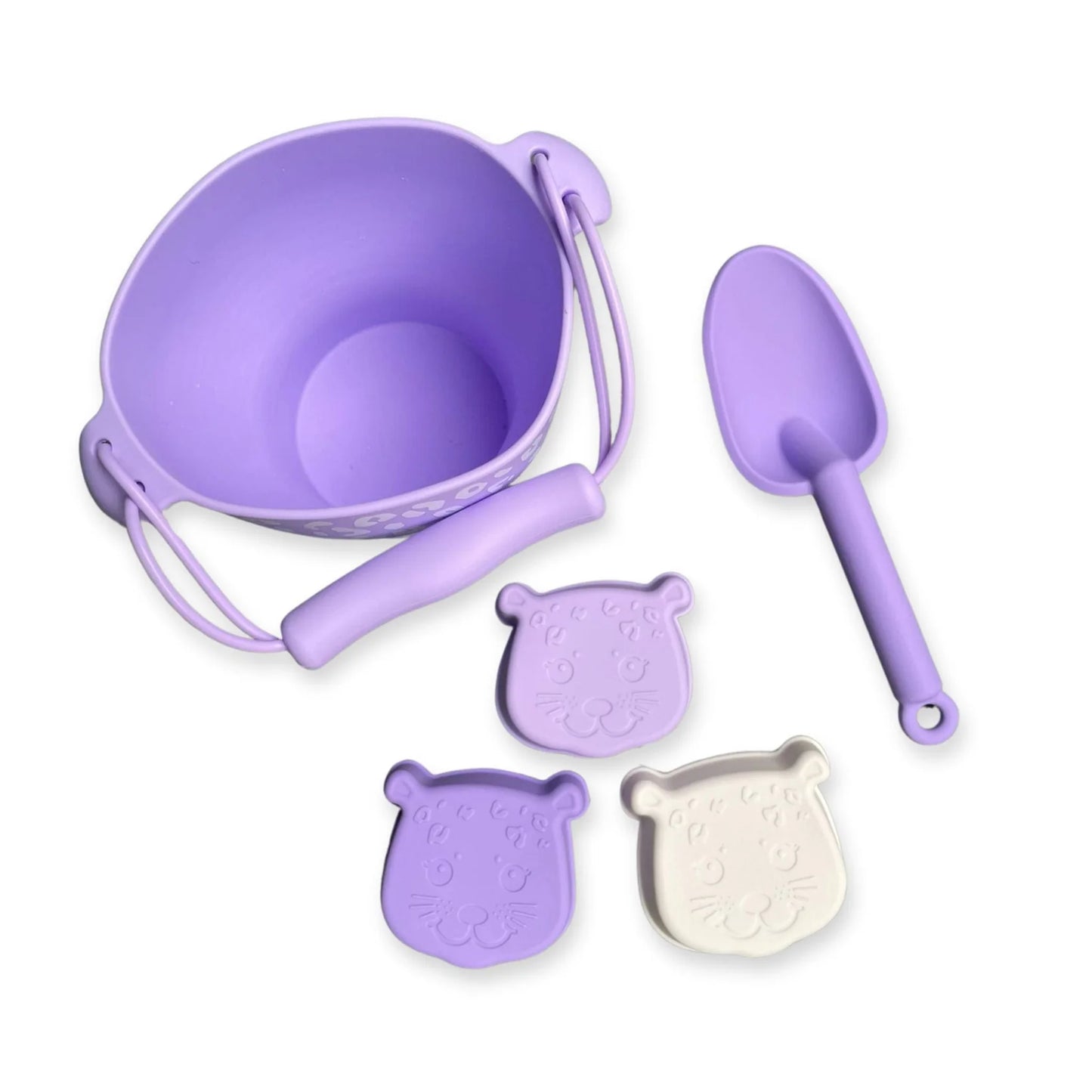 Giochi da spiaggia in silicone - Leopard lilla
