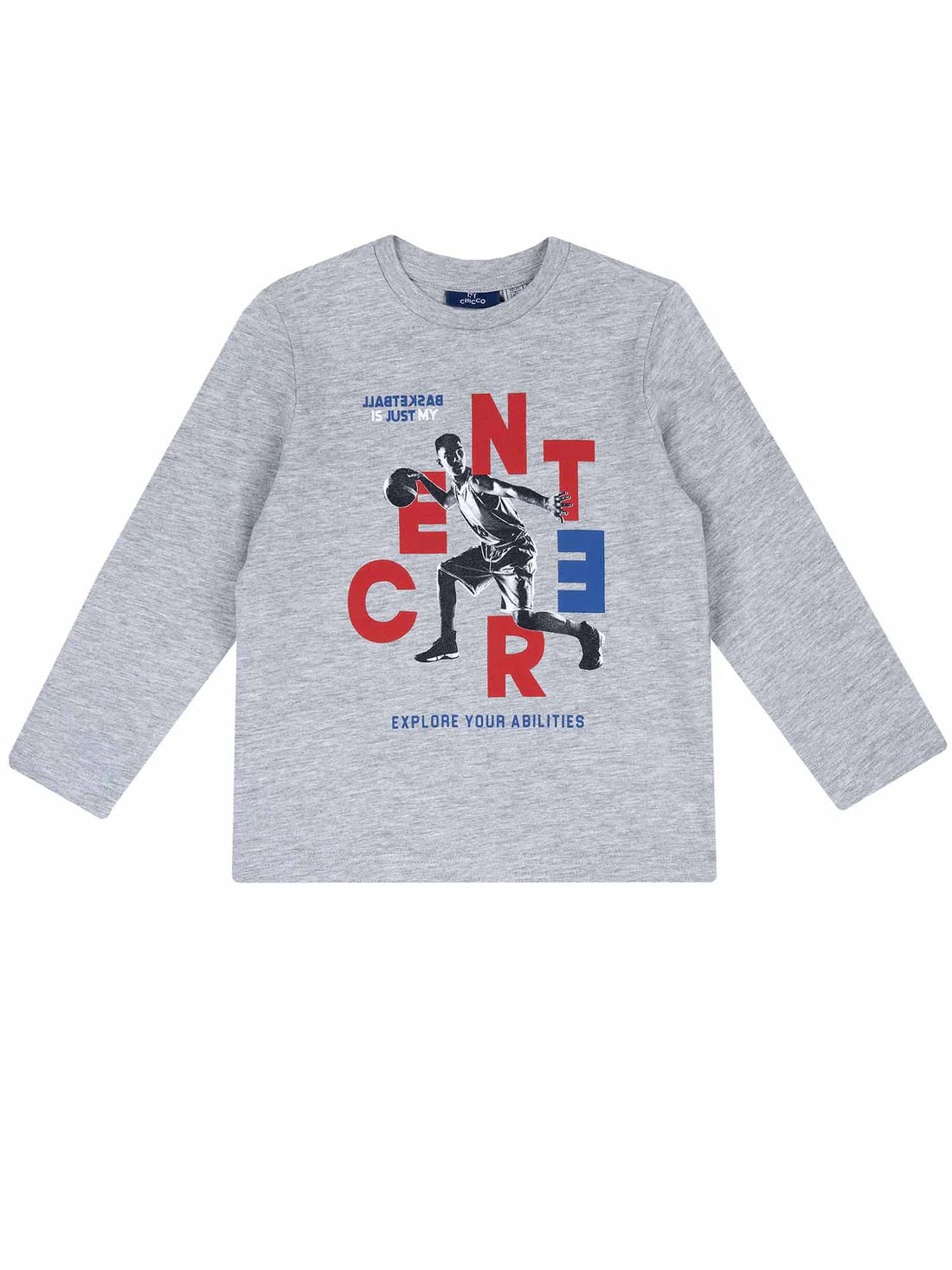 Maglia a manica lunga con stampa Chicco