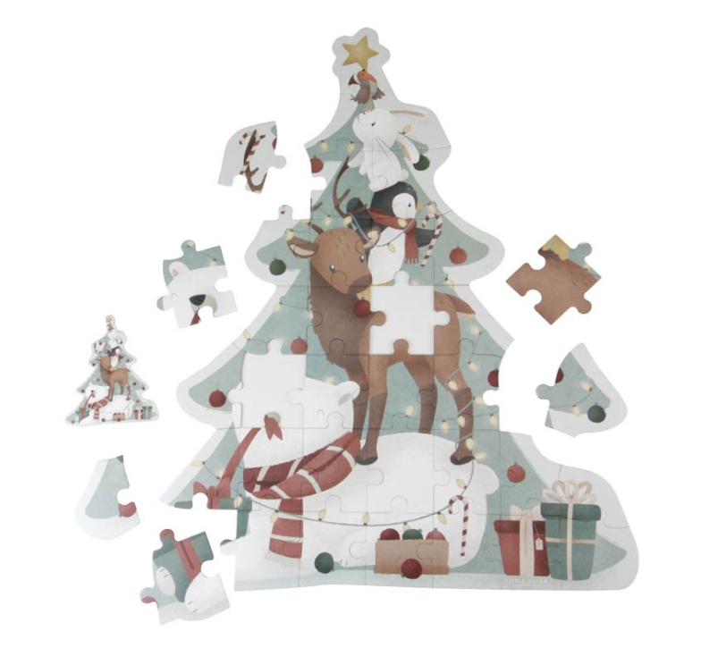 Puzzle maxi albero di Natale