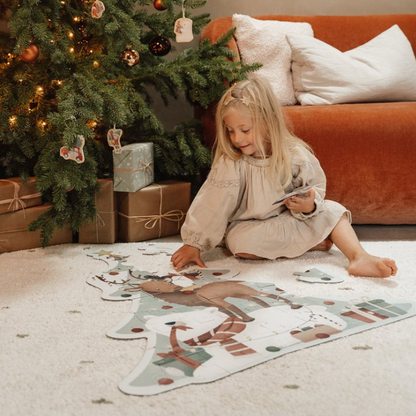 Puzzle maxi albero di Natale