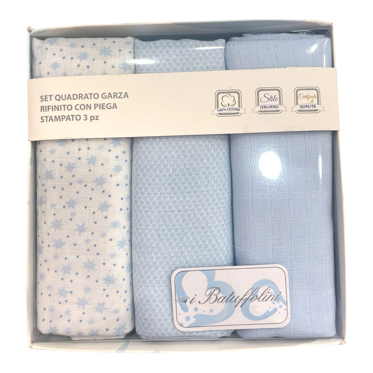 Mussole set da 3 I batuffolini