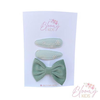 Set clip e fiocchetto
