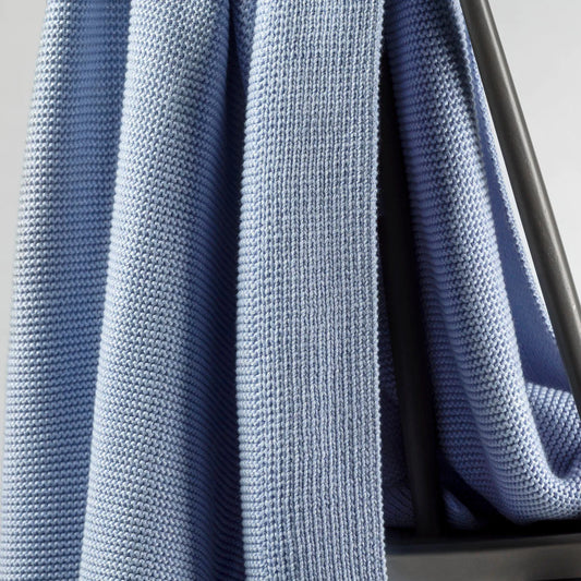 Coperta Bamboo e Cotone Azzurra
