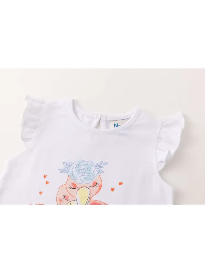 T-shirt Flamingo