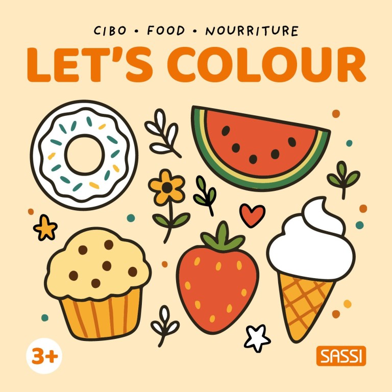 Let's colour. Cibo
