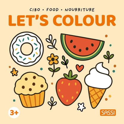 Let's colour. Cibo
