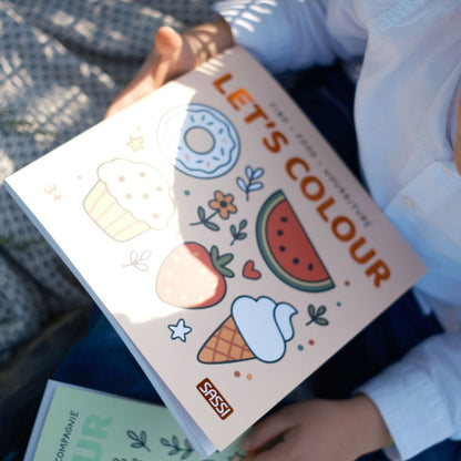 Let's colour. Cibo