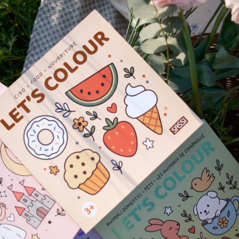 Let's colour. Cibo