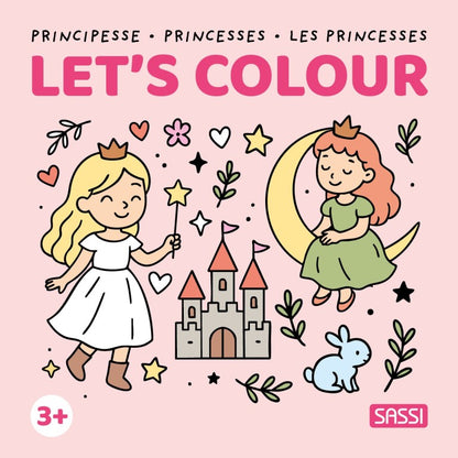 Let's colour. Principesse