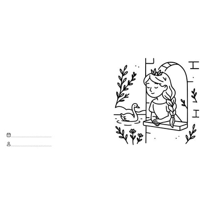 Let's colour. Principesse