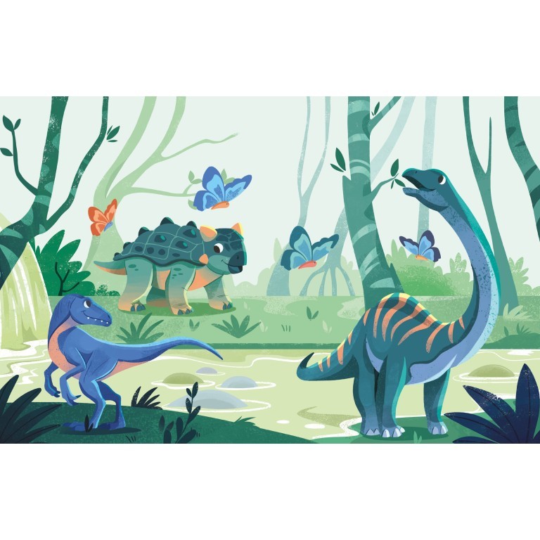 Libera i colori dei dinosauri