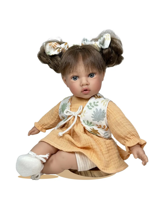 Bambola Little Susette orange