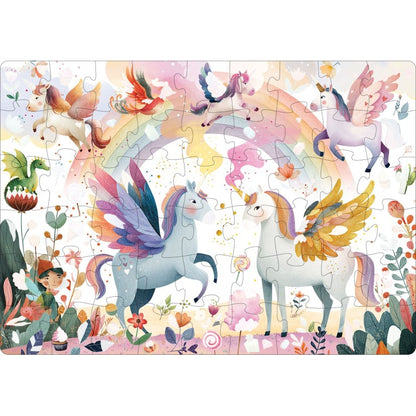 Magico puzzle ad acqua. Gli unicorni