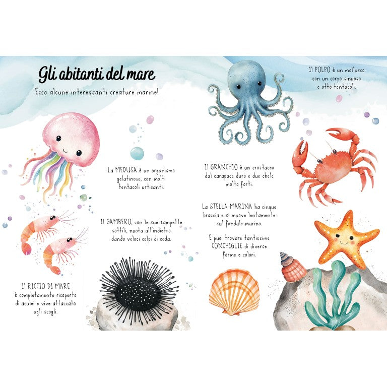 Magico puzzle ad acqua - IL MARE