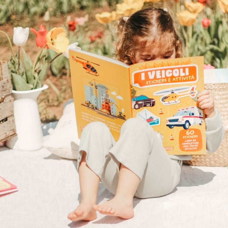 Stickers e attività. Veicoli
